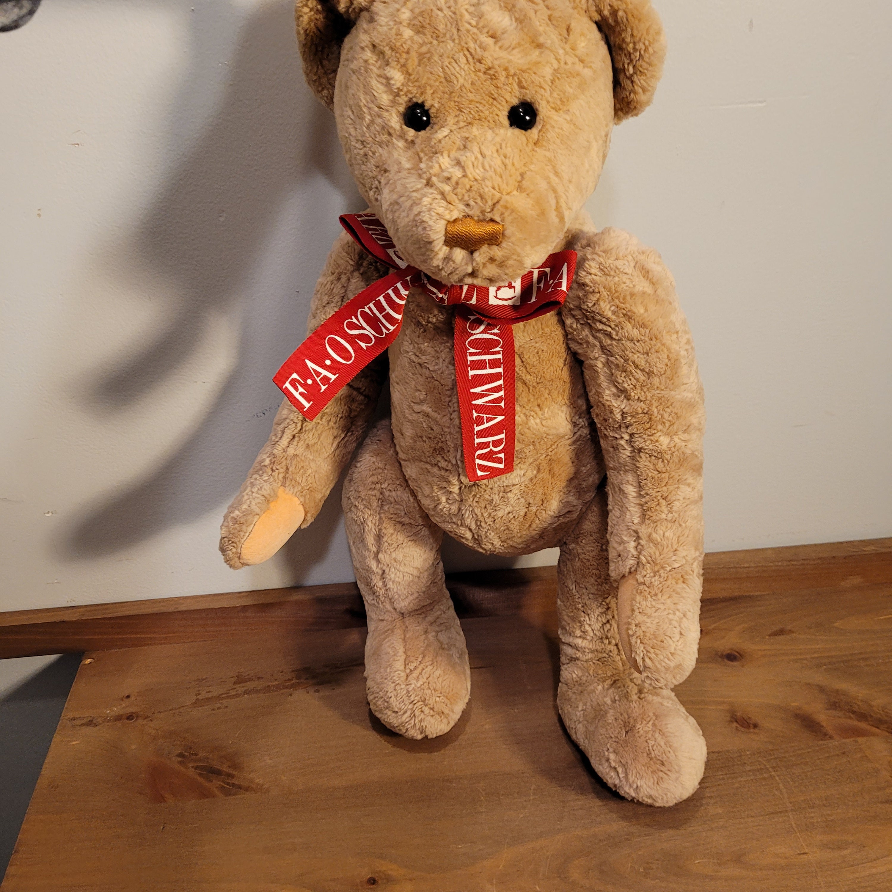 FAO Schwarz, Toys, Fao Schwarz Teddy Bear With Scarf