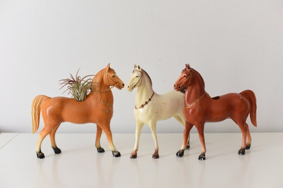 vintage horse toy