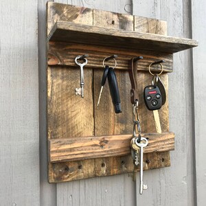 Key Rack, Key Hanger, Key holder, Key Rack with Shelf, Key Holder with Shelf, Key Hanger with Shelf image 2