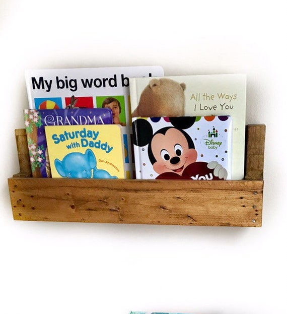 Single Nursery Bookshelf Nursery Book Shelf Book Shelf Etsy