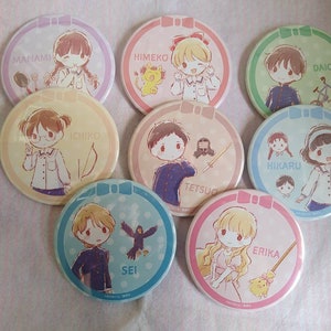 Kawaii Hime-chan no ribbon badge pin cosplay japan pokota necklace pen keychain