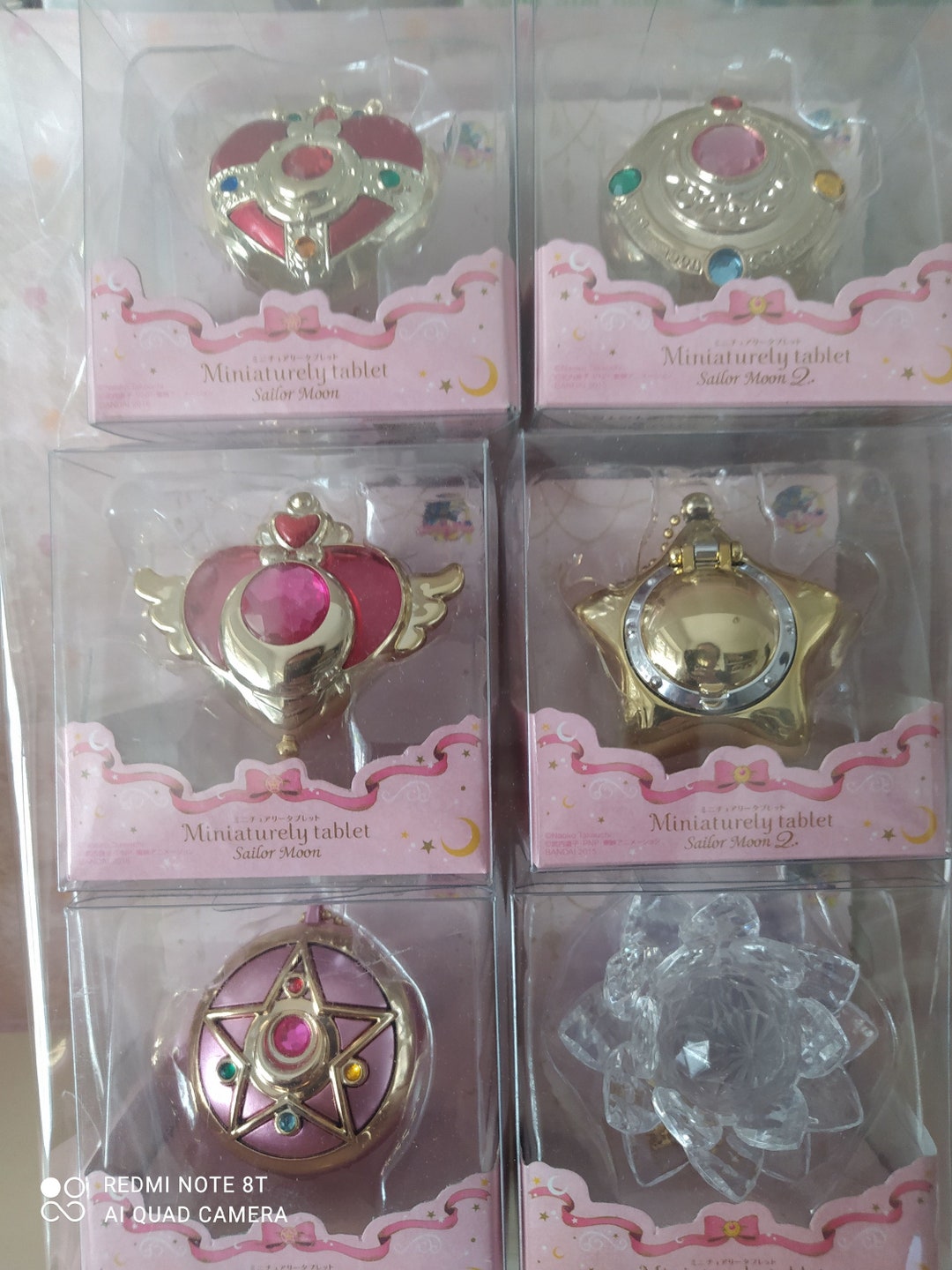 Mini Pochette Mascotte Sailor Moon - Spirale Cœur Moon Rod Crisis, Multicolore, Fabriquée Au Japon