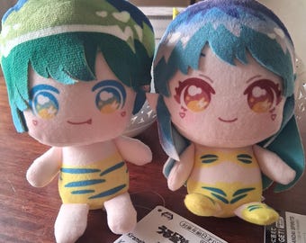 Kawaii Urusei Yatsura Lum kiramelty Mimi Plüsch Stofftier Schlüsselanhänger Japan Ten Lum Ran Hotaru Cosplay Figur