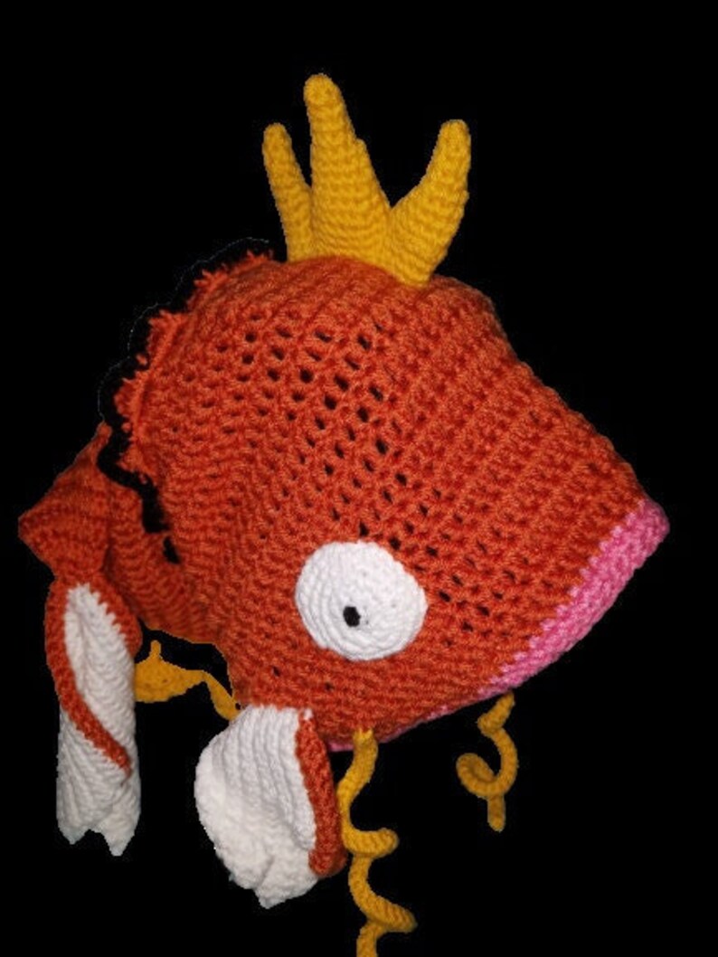 Pokémon Go Inspired Magikarp Hat Crochet Pattern Etsy