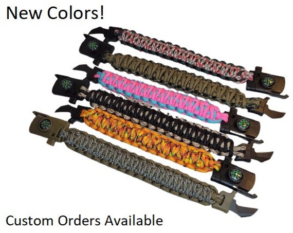 Knife Buckle Paracord Bracelet