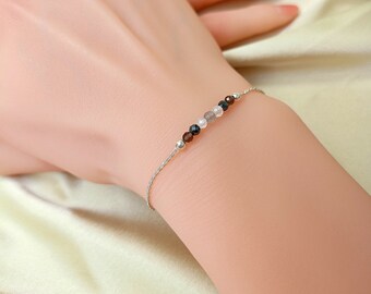 Protection Bracelet - Dainty & Delicate - Meaningful Gift - Handcrafted Gemstone Jewelry for Mom, Sister, Daughter, Aunt, or Wife