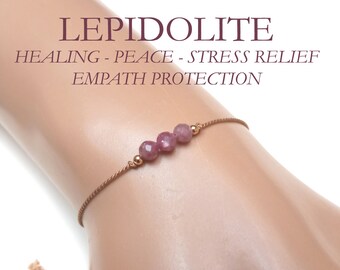 Lepidoliet armband