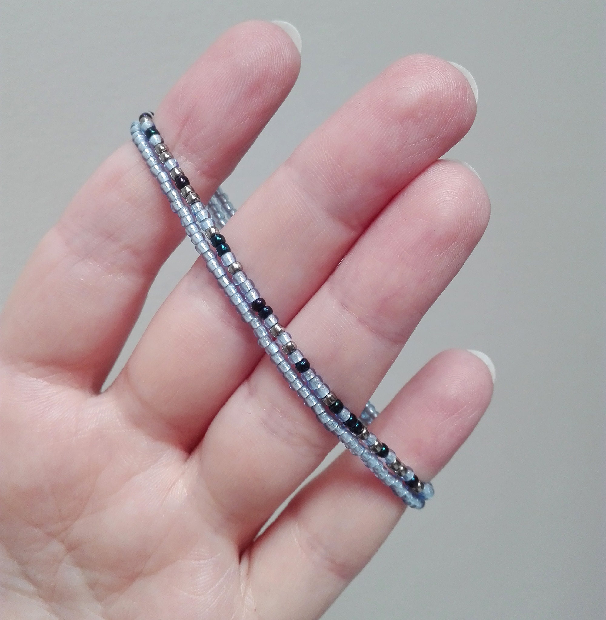 Until We Meet Again Morse Code Bracelet Memorial Bracelet Etsy