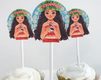 Moana Cake Pop Etsy
