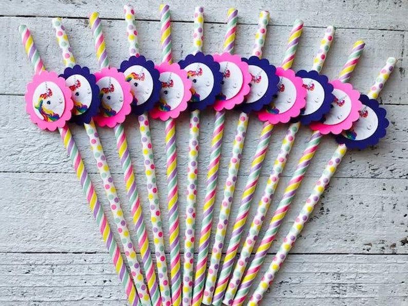 Unicorn birthday party favor set of 12 Cookies Unicorn party Unicorn Cookies Unicorn cake pop Unicorn decoration Unicorn invitation image 4