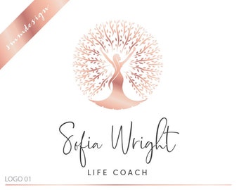 life coach logo etsy