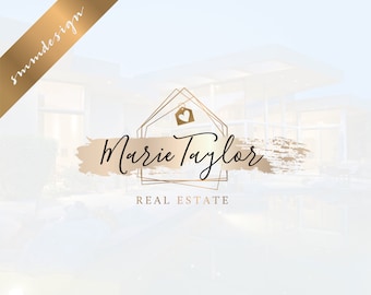 Real Estate Logo Design, Realtor Logo, House logo, Real Estate Branding Kit, Texas Logo, Real Estate branding package, Broker Logo, 700