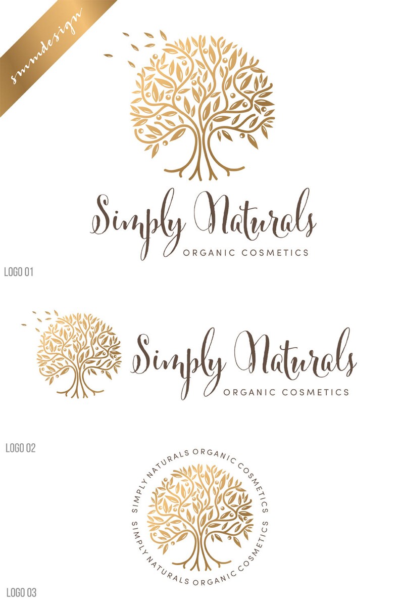 Photography logo and watermark Olive Tree logo Nature logo | Etsy
