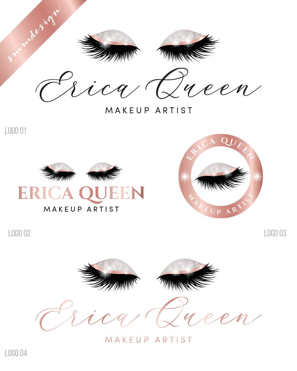 Makeup Logo Design Custom Logo Design Eyelash Logo Makeup Etsy Makeup Logo Design Custom Logo Design Eyelash Logo Makeup Etsy