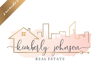 Real estate Branding, Custom logo design, Realty, Real Estate Logo, House logo Key logo watermark, Realty Marketing, Real estate agent 345