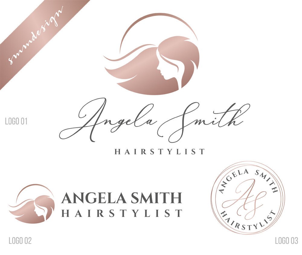 Hair Stylist Logo Hairdresser Logo Hair Logo Design Hair - Etsy