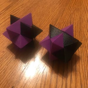3d Star Puzzel