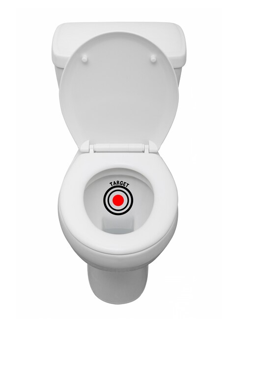 Toilet target toilet training toilet aim target toilet Etsy