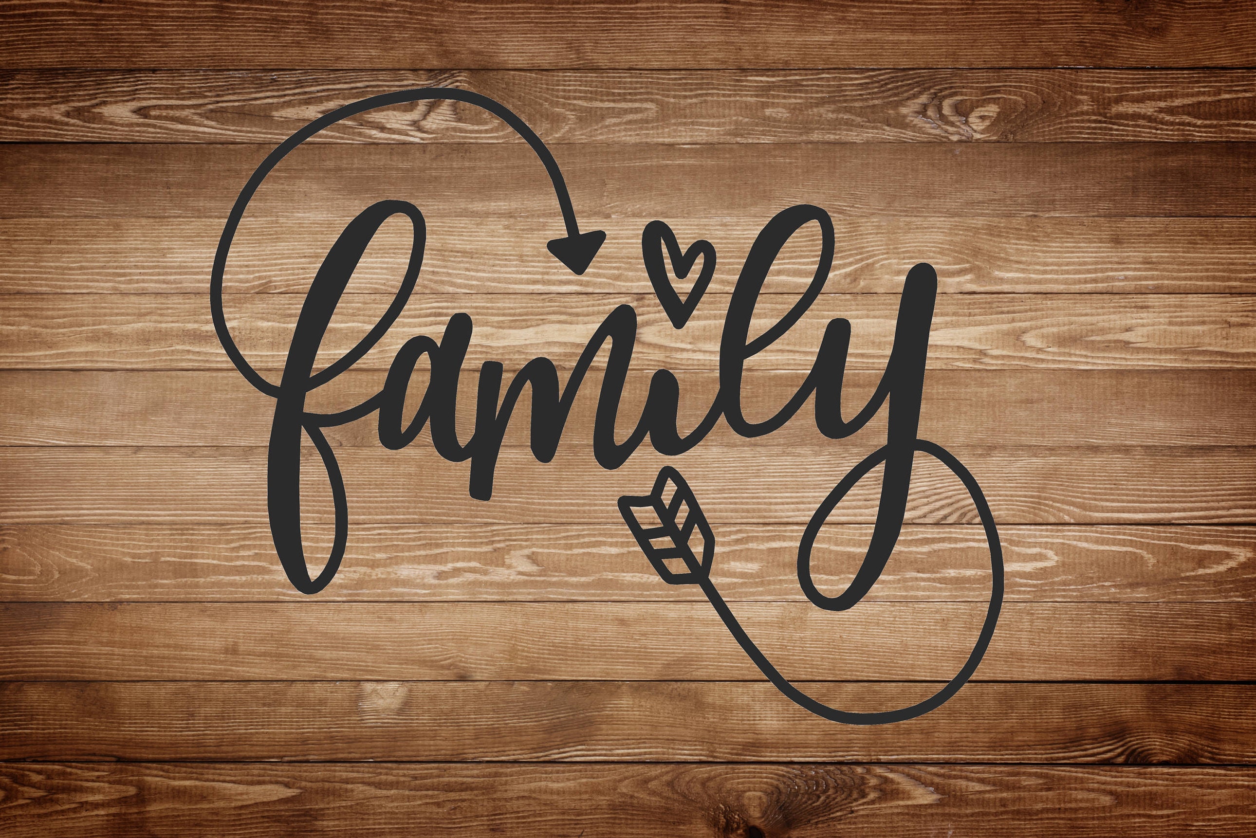 Family Where Life Begins Love Ribba Wall Quote Stickers Wall Decals Box Frames