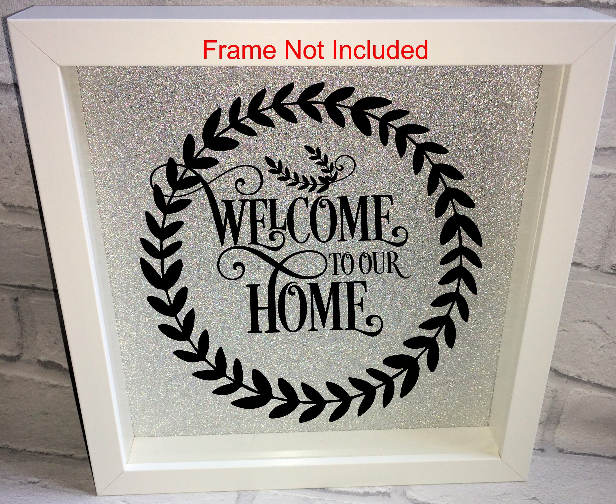 Family Where Life Begins Love Ribba Wall Quote Stickers Wall Decals Box Frames