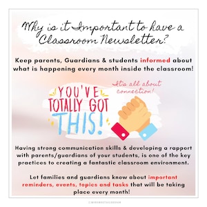 EDITABLE School Newsletter, Monthly Newsletter, OCTOBER Newsletter, October Calendar, Fall Newsletter, Autumn Newsletter, Teacher Template image 4