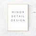 MinorDetailDesign