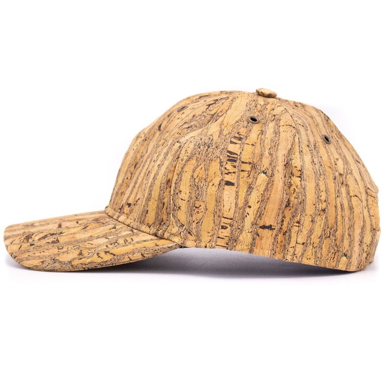 Stripe Cork hat natural cork Baseball cap L507 Etsy