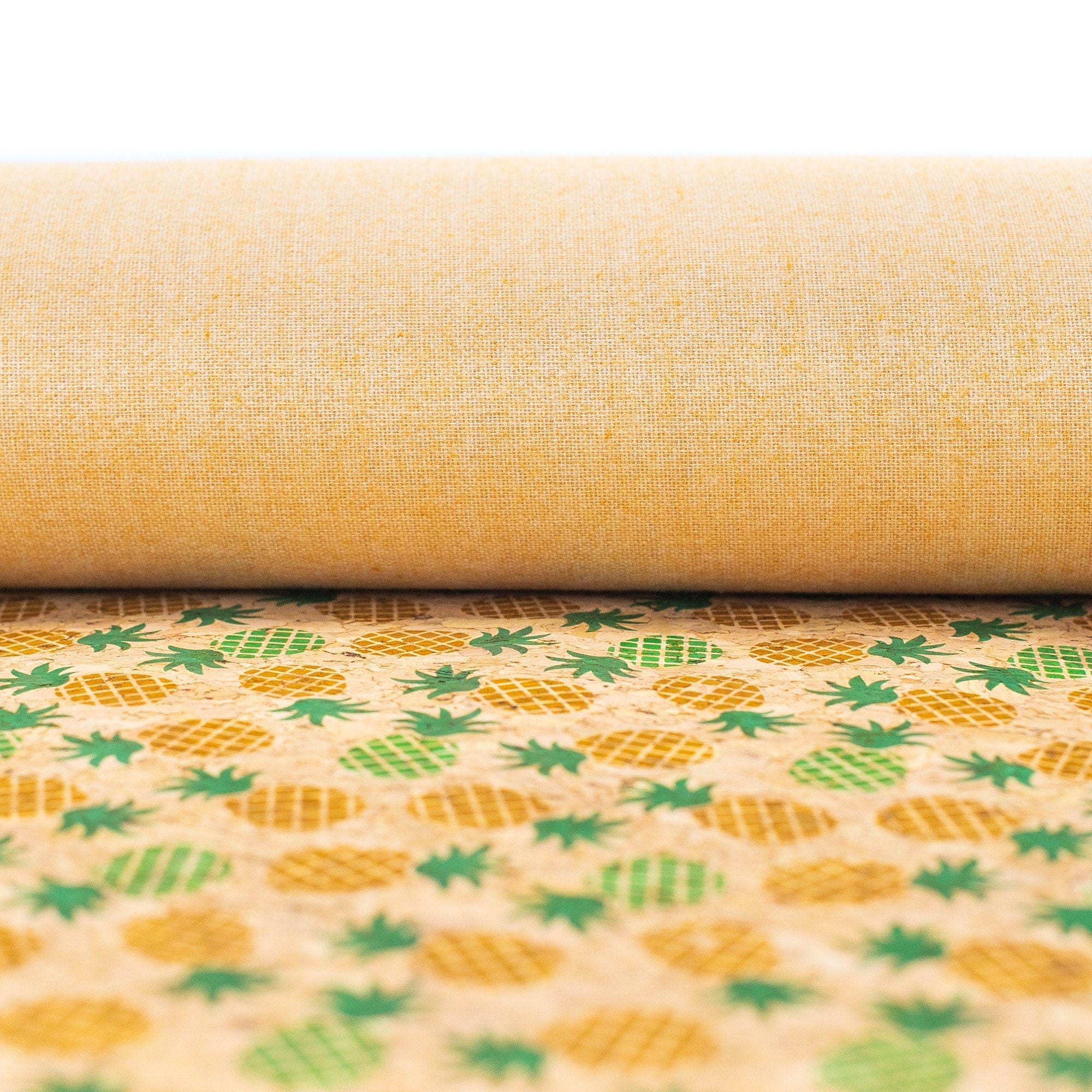 Fresh Pina Pattern Vegan Cork Fabric COF204 Etsy