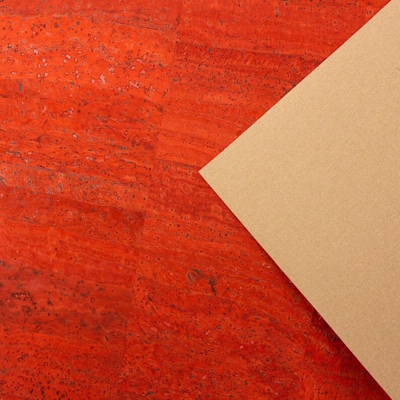 leather alternative Big sheet natural cork fabric COF 129 suitable for stitching and sewing Portuguese cork Cork Fabric vegan