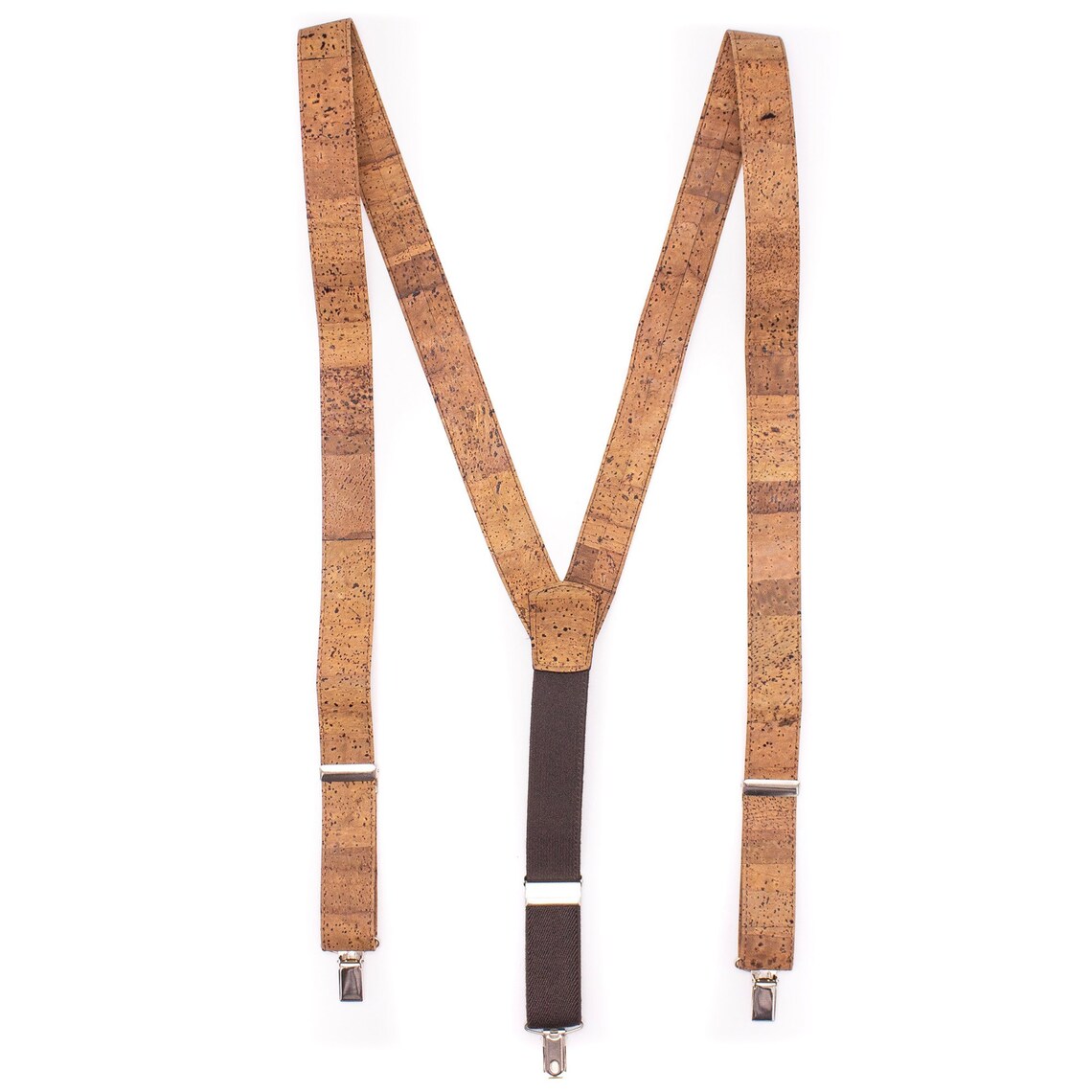Tobacco Brown Adjustable Cork Straps Suspenders L542C Etsy