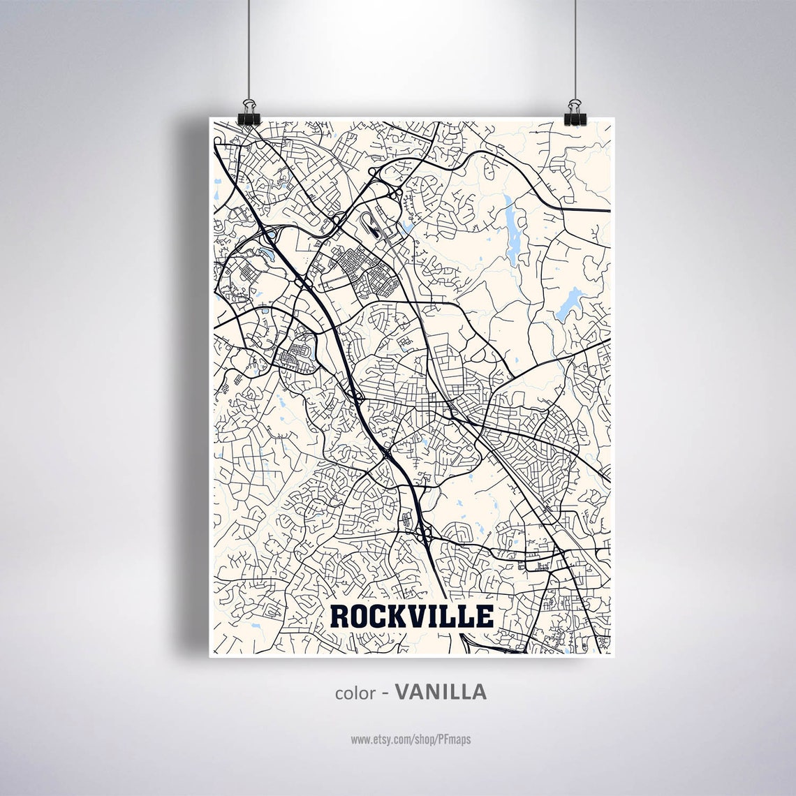 Rockville Maryland Wooden Street Map Burnt Laser Cut vrogue.co