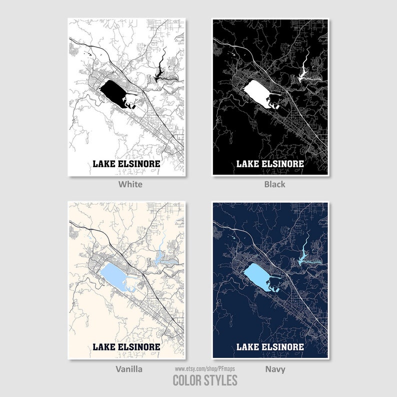 Lake Elsinore Zip Code Map Map of world
