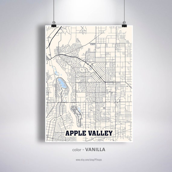 apple-valley-map-print-apple-valley-city-map-california-ca-etsy