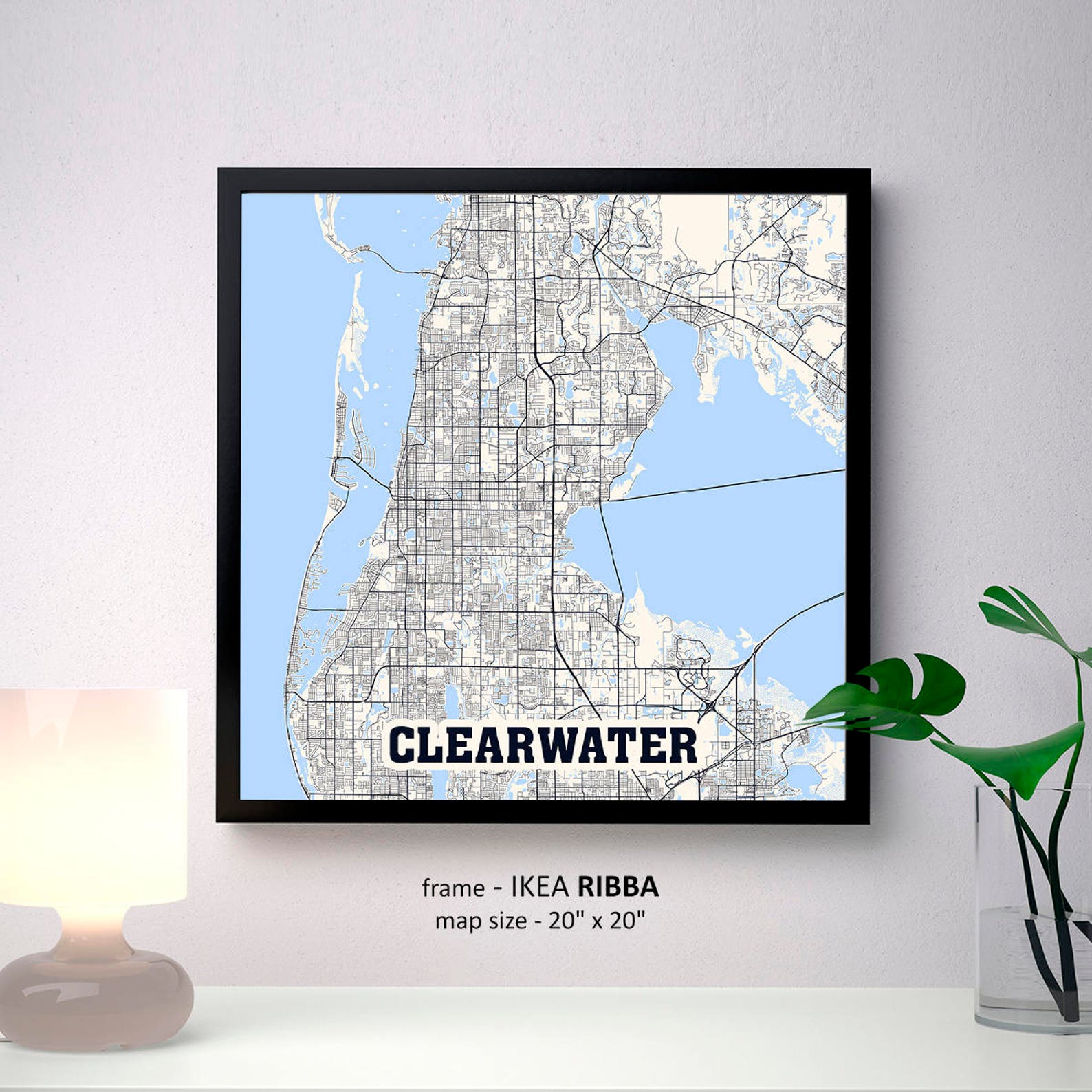 Clearwater Florida Map - 63q79oh