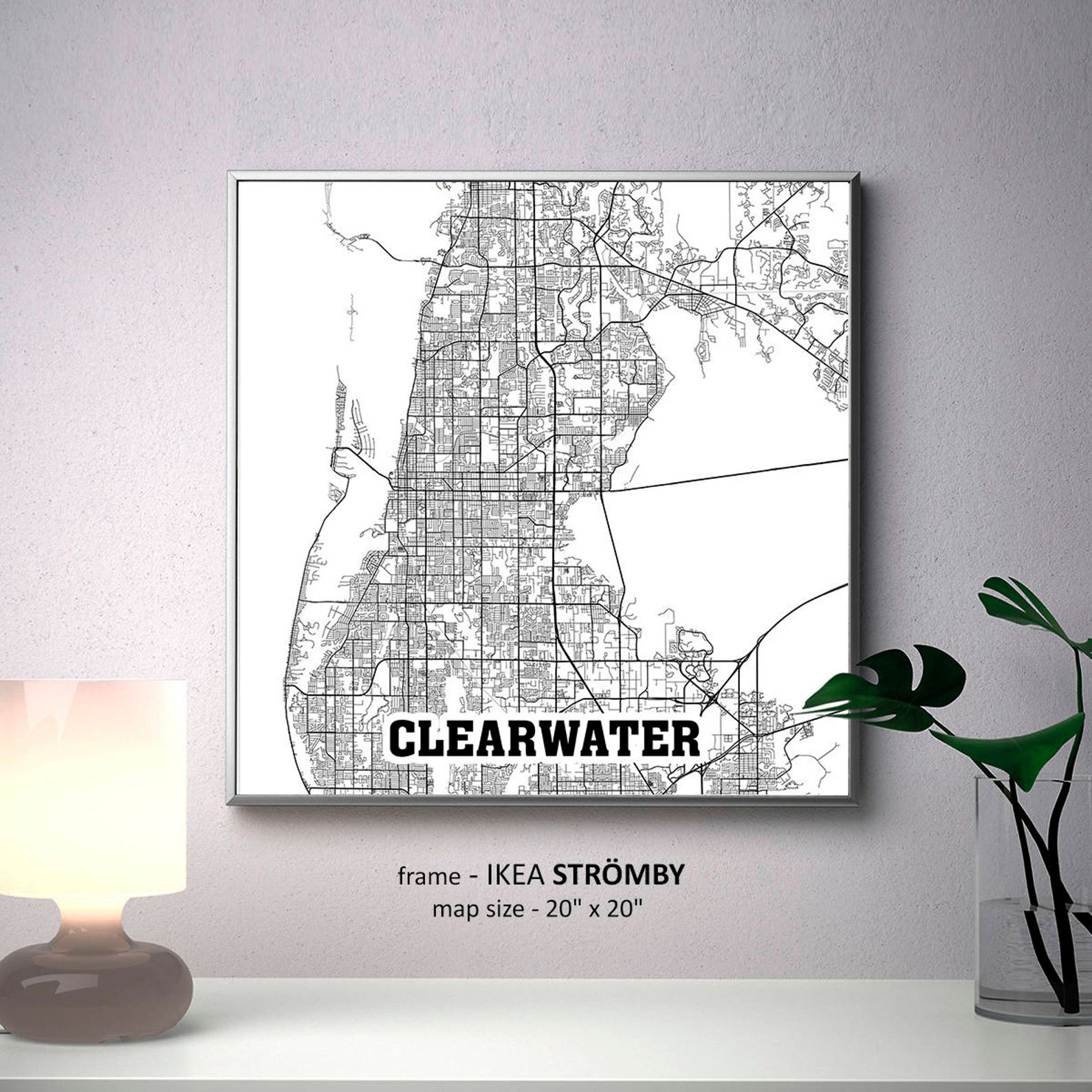 Clearwater Florida Map - uncipfe