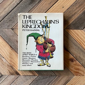 Vintage book, The Leprechaun’s Kingdom, Vintage Novel, Vintage Fantasy Book, Vintage Reader, Children&#39;s Book, Fantasy Fiction