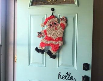 Vintage Melted Plastic Popcorn Wall Vintage Door Decorations Etsy