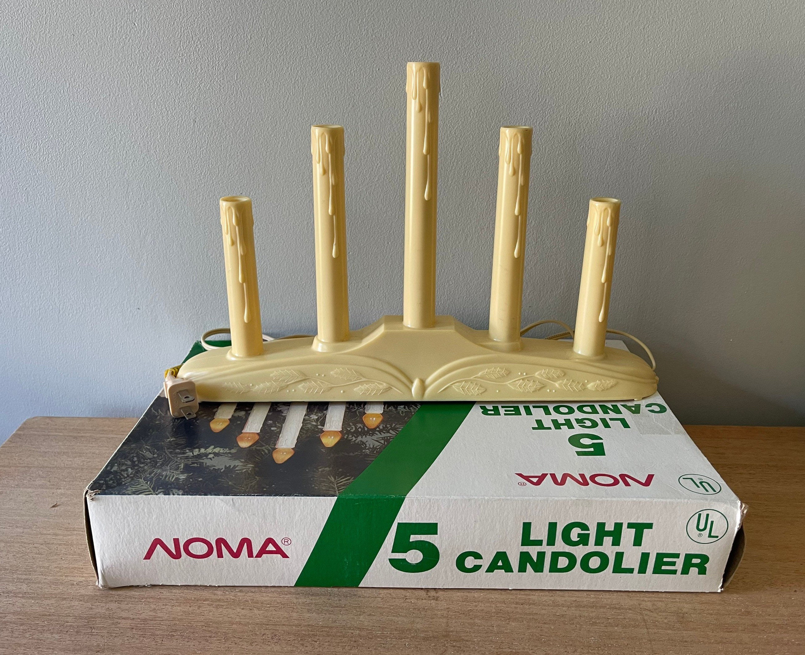 Vintage Noma Candolier Electric 5 Light Candolier Vintage Etsy