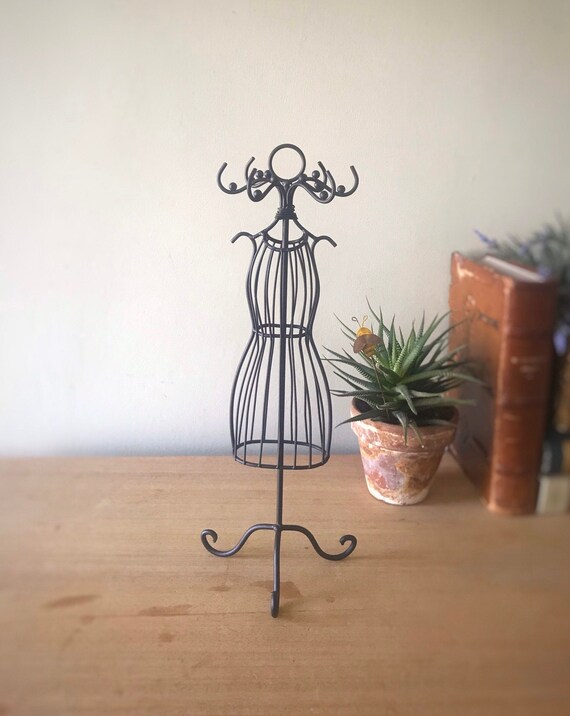 Vintage Dress Form, Jewelry Dress Form, Metal Dress Mannequin, Black Wire  Jewelry Form, Bridal Shower Centerpiece, Vintage Metal Dress - Etsy Ireland