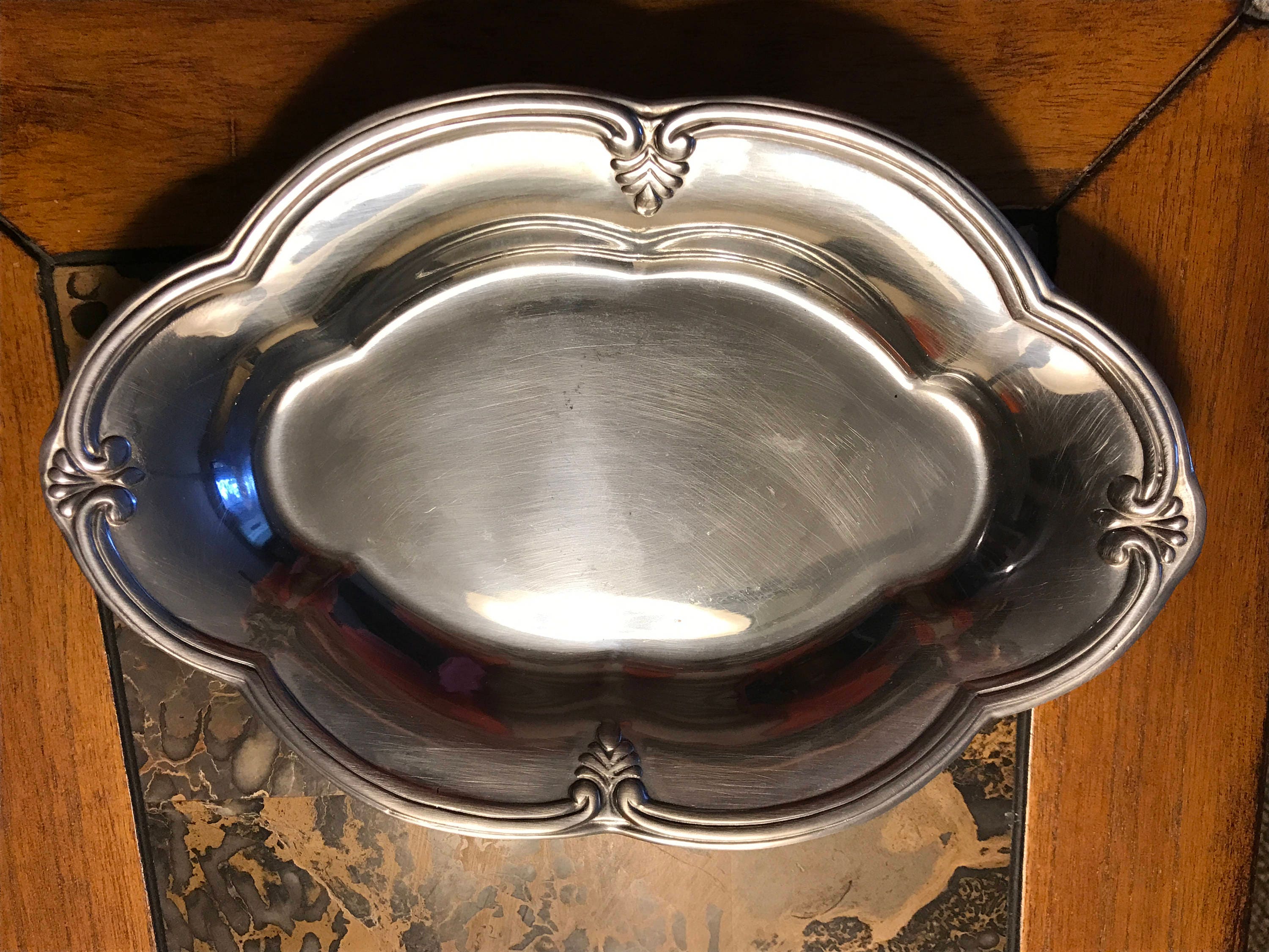 Lenox Silver Plated Serving Tray Etsy
