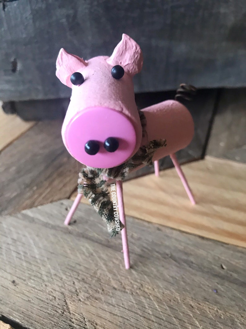 Wine Cork Pig Cork Pig Pig Wine Cork Pig Lover Gift Unique Etsy