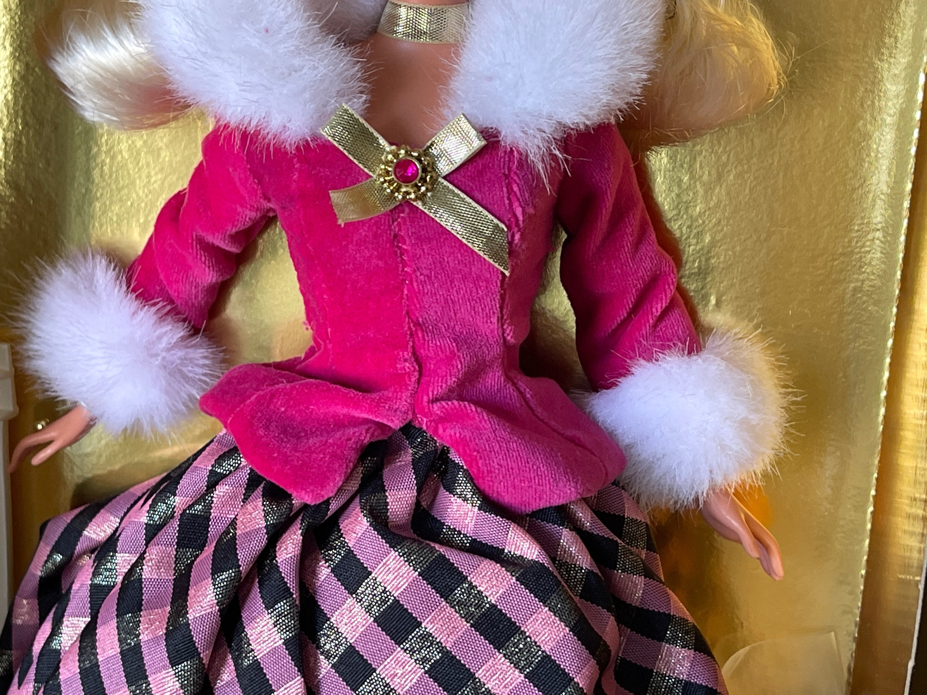 Vintage Barbie Doll, Winter Rhapsody Barbie, 1996 Avon