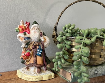 Weihnachtsmann der Nation, Vintage Weihnachtsmann Figur, Keramik Figur Deutschland, Deutscher Weihnachtsmann, Vintage Weihnachtsmann, kleine Weihnachtsmann Figur, Weihnachtsmann Kollektion
