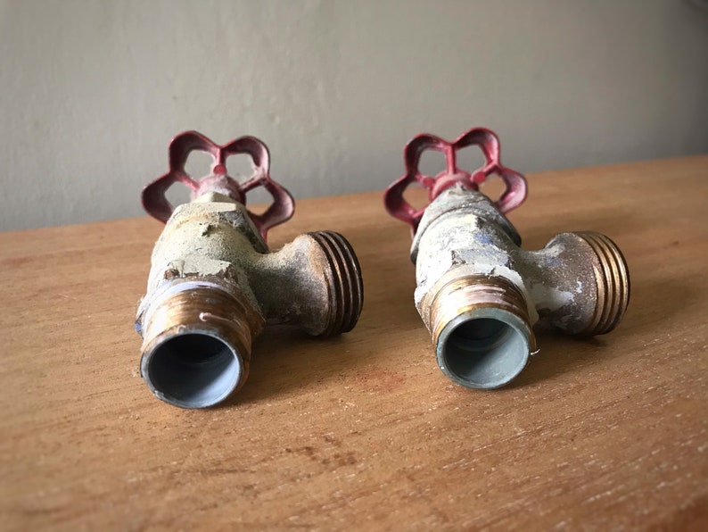 Vintage Spigot Brass Hose Bibb Vintage Hose Bibb Hose Draw Etsy