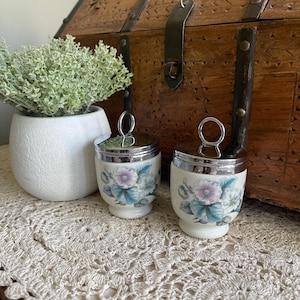 Vintage Egg Cup, Egg Coddler, Vintage Egg Coddler, Royal Worcester, Replacement china, Porcelain Egg Coddler, Ironstone, Ironstone Egg Cup