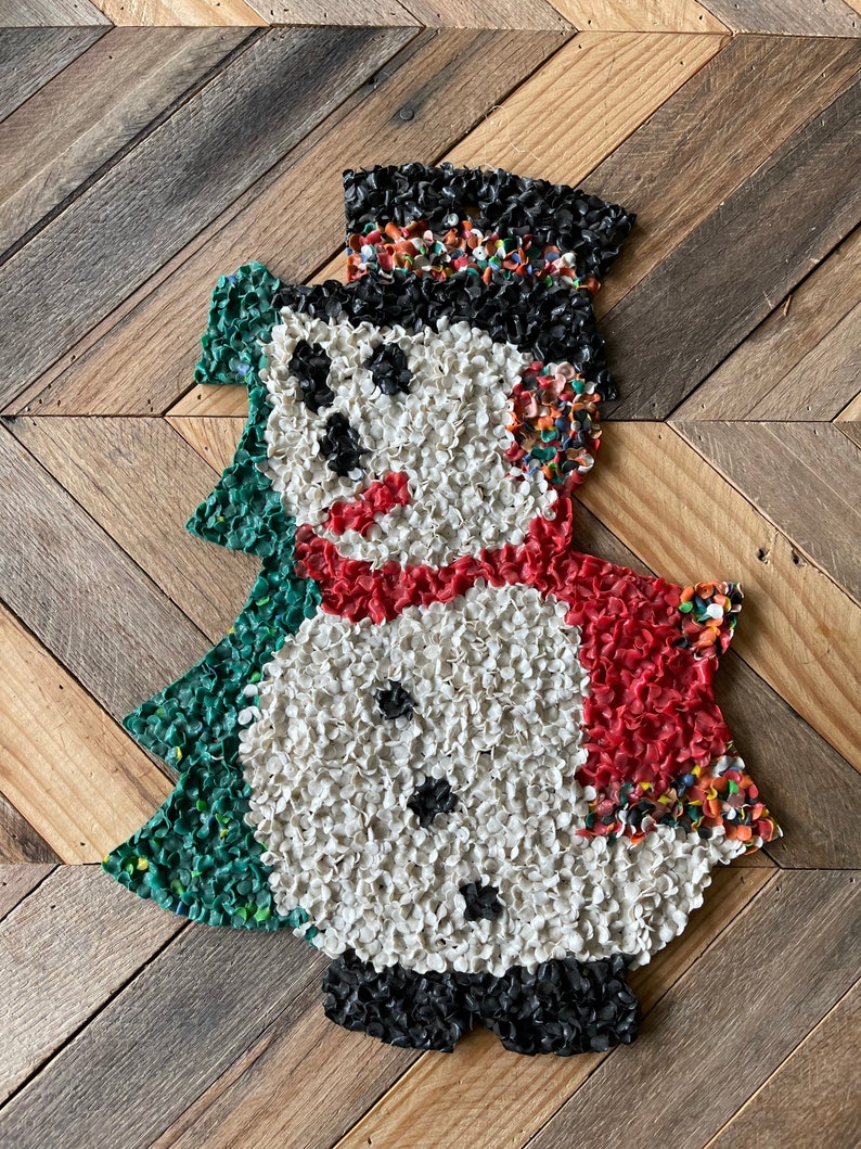 Vintage Melted Plastic Popcorn Wall Vintage Door Decorations Etsy