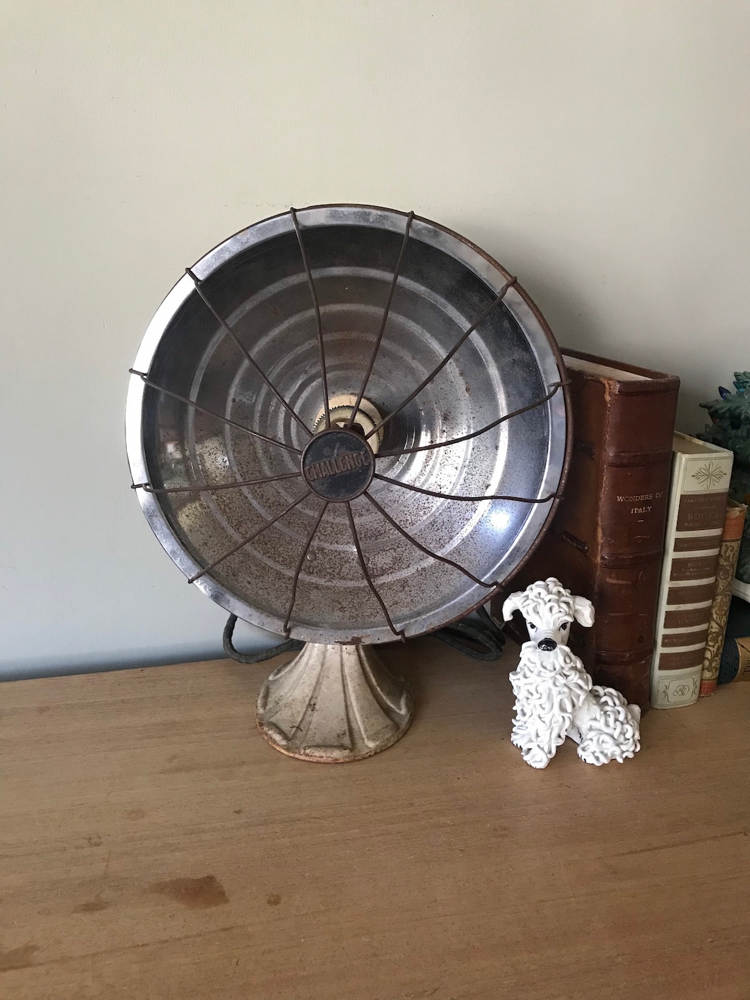 Vintage Heater, Challenge Electric Heater, Working Vintage Electric Heater, Man Cave Heater