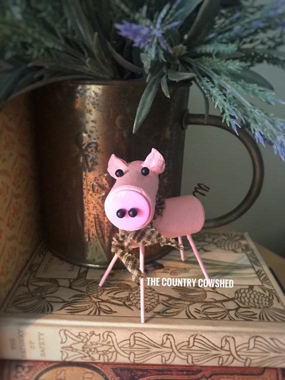 Wine Cork Pig Cork Pig Pig Wine Cork Pig Lover Gift Unique Etsy