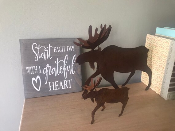 Rusty Moose Moose Decor Medium Rusty Metal Moose Moose Etsy