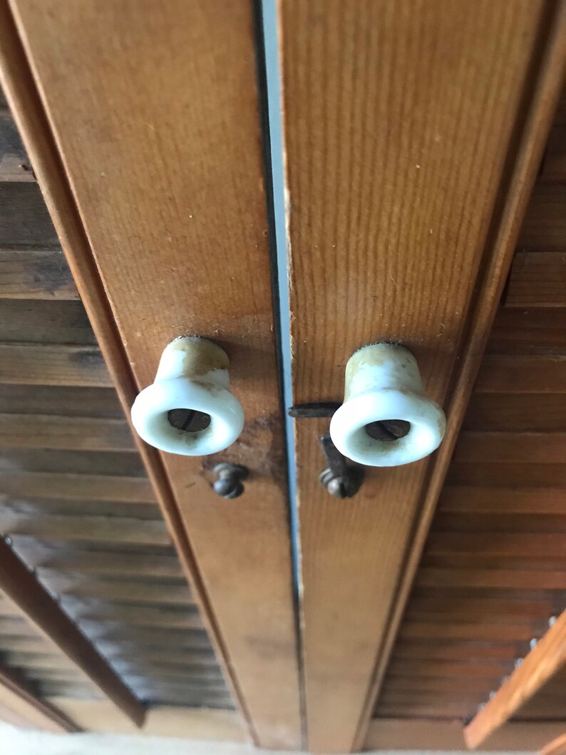 Vintage Blinds Vintage Louver Blinds Wooden Blinds Vintage Etsy